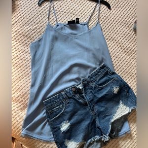 Frenchy lace cami top